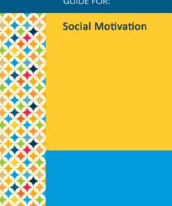 Gale Researcher Guide For: Social Motivation (EPUB)