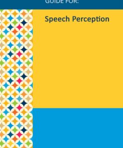 Gale Researcher Guide For: Speech Perception (EPUB)