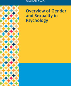 Gale Researcher Guide For: Overview Of Gender And Sexuality In Psychology (EPUB)