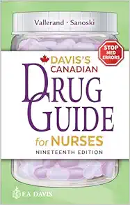 Davis’s Canadian Drug Guide For Nurses, 19th Edition (PDF)