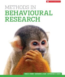 Methods In Behavioural Research, 3rd Edition (Canadian Edition) (PDF)