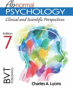 Abnormal Psychology: Clinical And Scientific Perspectives, 7th Edition (High Quality Image PDF)