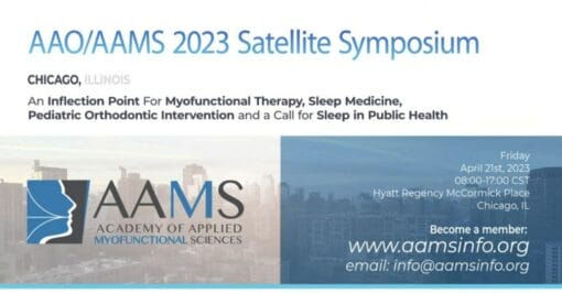 AAO/AAMS 2023 Satellite Symposium