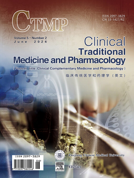 Clinical Traditional Medicine and Pharmacology PDF