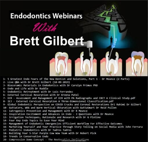 Endodontics Webinars with Brett Gilbert