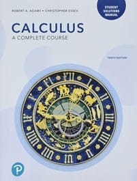 Student Solutions Manual For Calculus: A Complete Course, 10th Edition (High Quality Image PDF)