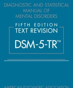 Diagnostic And Statistical Manual Of Mental Disorders, Text Revision (DSM-5-TR®), 5th Edition (High Quality Image PDF)