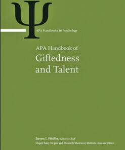 APA Handbook Of Giftedness And Talent (High Quality Image PDF)