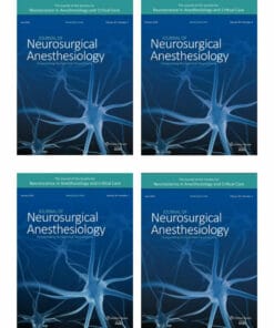 Journal Of Neurosurgical Anesthesiology 2024 Full Archives (True PDF)