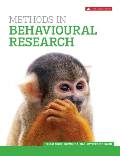 Methods In Behavioural Research (Canadian Edition), 3rd Edition (PDF)