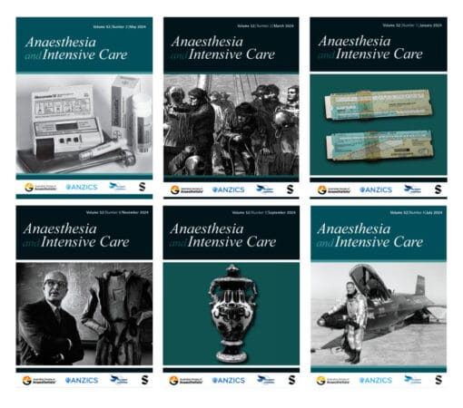 Anaesthesia & Intensive Care 2024 Full Archives (True PDF)