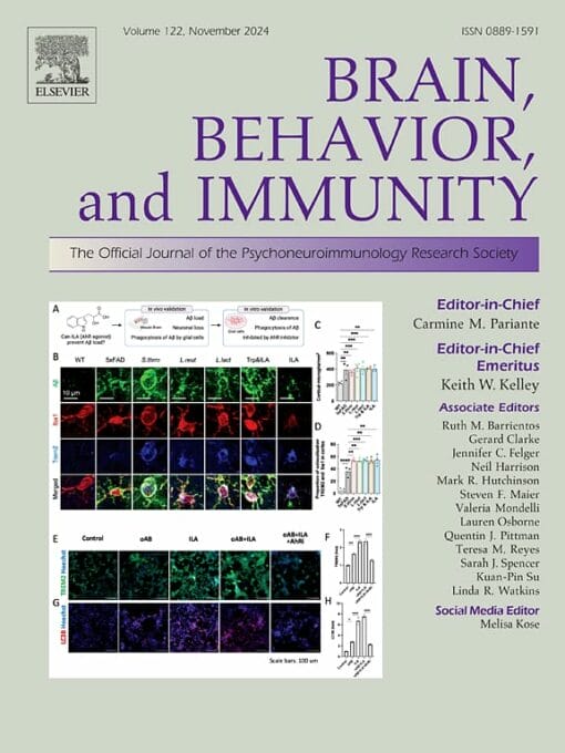 Brain, Behavior, and Immunity PDF