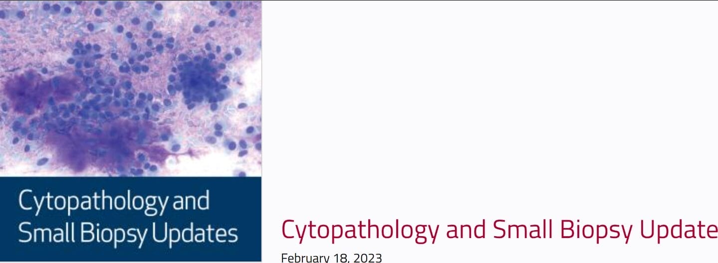 Houston Methodist Cytopathology and Small Biopsy Update 2023