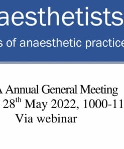 Obstetric Anaesthetists Association Annual General Meeting 2022