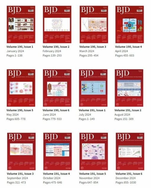 British Journal Of Dermatology 2024 Full Archives (True PDF)