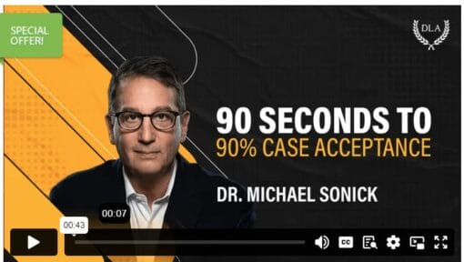 90 Seconds to 90% Case Acceptance