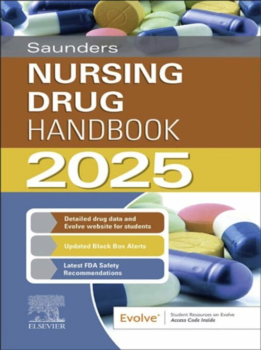 Saunders Nursing Drug Handbook 2025 (EPUB)