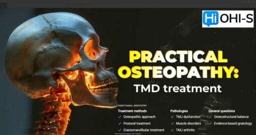 OHI-S Practical Osteopathy, TMD Treatment