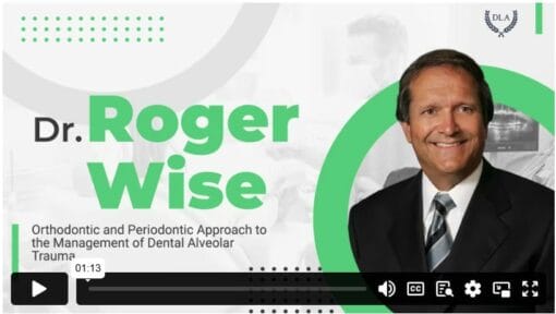 Orthodontic and Periodontic Approach to the Management of Dental Alveolar Trauma