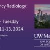 UW Medicine Emergency Radiology 2024