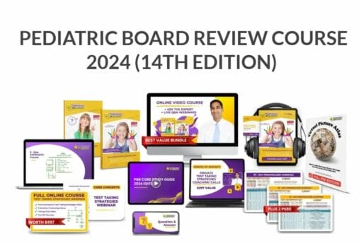 Pediatrics Board Review Course 2024 (Videos + Audios + Slides)