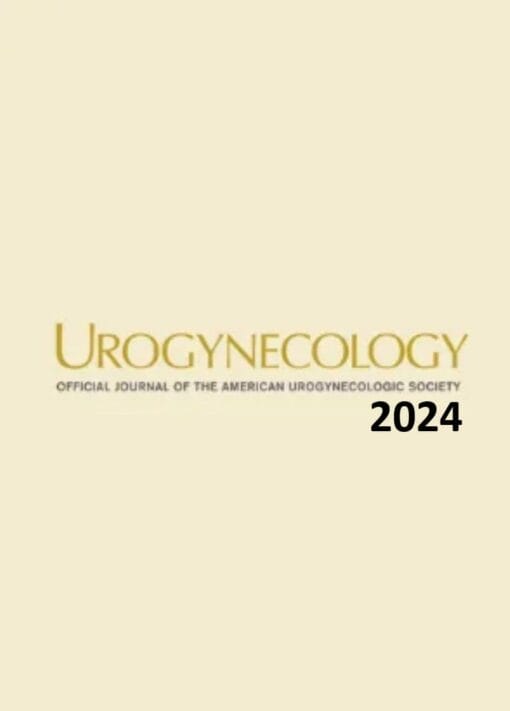 Urogynecology 2024 Full Archives (PDF)