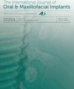 The International Journal of Oral & Maxillofacial Implants, 01/2025 (True PDF)