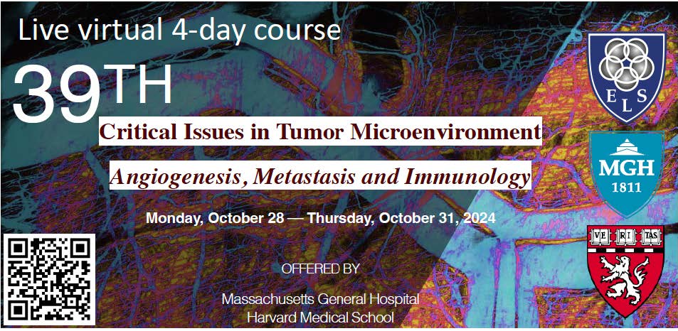 39th Annual Critical Issues in Tumor Microenvironment: Angiogenesis, Metastasis and Immunology 2024 (Videos + Slides)