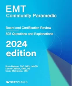 EMT Community Paramedic: Board and Certification Review, 2024 Edition (AZW3 + EPUB + Converted PDF)