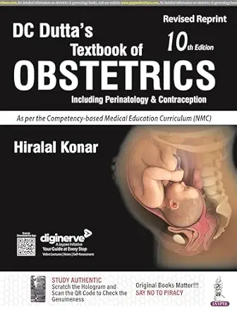 DC Dutta’s Textbook of Obstetrics (Including Perinatology & Contraception), 10th Edition (EPUB + Converted PDF)