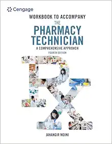 Student Workbook for Moini’s The Pharmacy Technician: A Comprehensive Approach, 4th Edition (PDF)