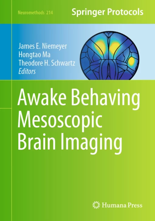 Awake Behaving Mesoscopic Brain Imaging: