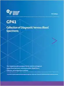 GP41 Collection of Diagnostic Venous Blood Specimens, 7th Edition (PDF)