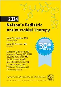 2024 Nelson’s Pediatric Antimicrobial Therapy, 30th Edition (PDF)