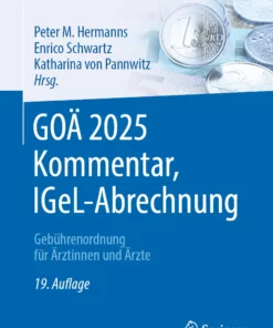 GOÄ 2025 Kommentar, IGeL-Abrechnung: Gebührenordnung für Ärztinnen und Ärzte