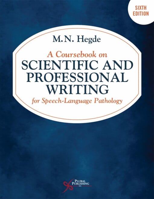 A Coursebook on Scientific and Professional Writing for Speech-Language Pathology, 6th Edition (EPUB)