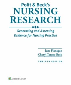 Polit & Beck’s Nursing Research: Generating and Assessing Evidence for Nursing Practice, 12th Edition (EPUB)