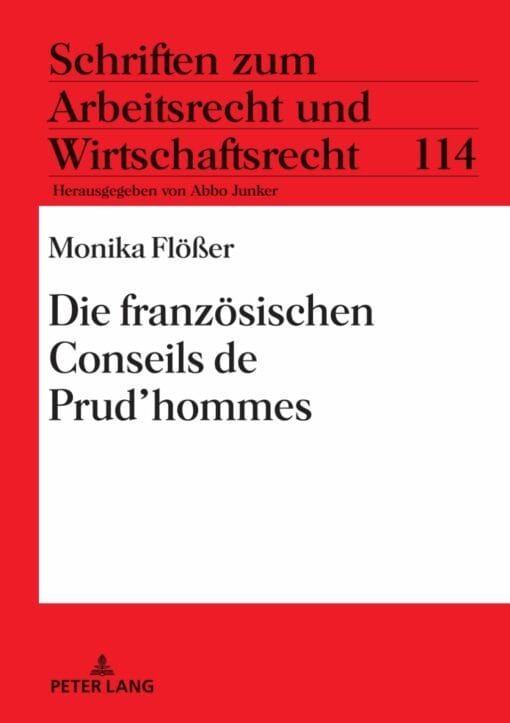 Die franzoesischen Conseils de Prud’hommes (PDF)