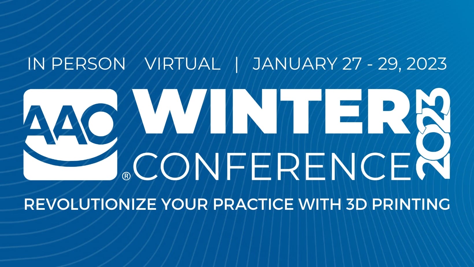 American Association of Orthodontists Winter Conference 2023