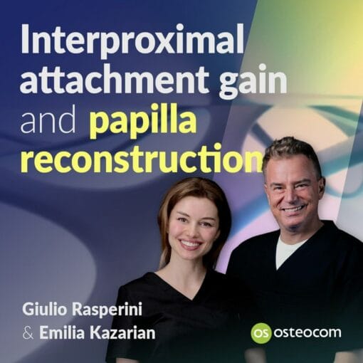 Interproximal attachment gain and papilla reconstruction 2024