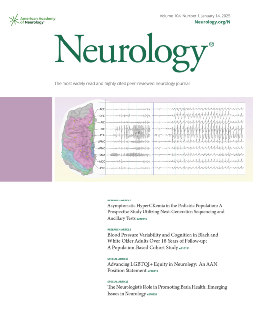 Neurology Journals 2025 (PDF)