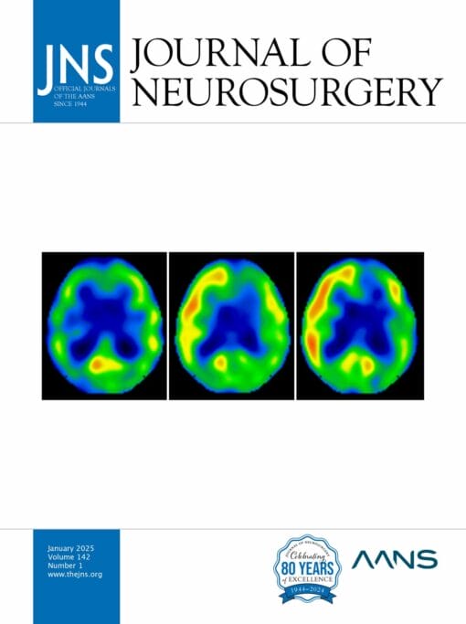 Journal of Neurosurgery 2025 Volume 142: Issue 1 (True PDF+Video)