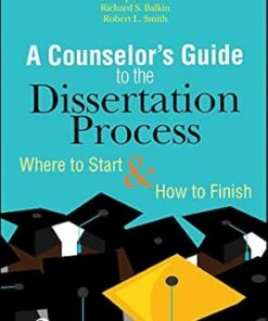 A Counselor’s Guide to the Dissertation Process: Where to Start and How to Finish (PDF)