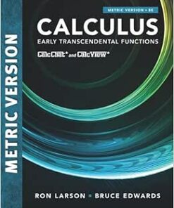 Calculus: Early Transcendental Functions, International Metric Edition, 8th Edition (PDF)