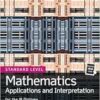 Mathematics Applications and Interpretation for the IB Diploma Standard Level (Pearson International Baccalaureate Diploma: International Editions) (PDF)