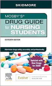 Mosby’s Drug Guide for Nursing Students with 2026 Update, 16th Edition (PDF)