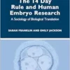 The 14 Day Rule and Human Embryo Research (PDF)