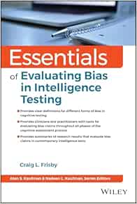 Essentials of Evaluating Bias in Intelligence Testing (Essentials of Psychological Assessment) (PDF)