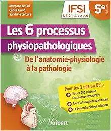 Les 6 processus physiopathologiques – UE 2.1, 2.2, 2.4 à 2.9: De l’anatomie-physiologie à la pathologie (PDF)