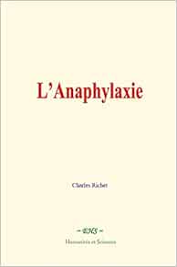 L’Anaphylaxie (French Edition) (EPUB)